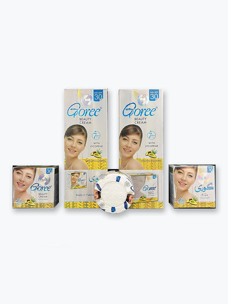 Goree Beauty Cream with Lycopene, Avocado & Aloe Vera and SPF 30 (12 Pcs)