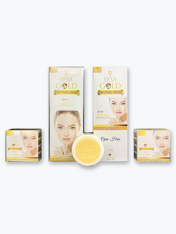 Sesa Gold Whitening Cream | Get Fair & Spotless Skin in 5 Days (12 Pcs)