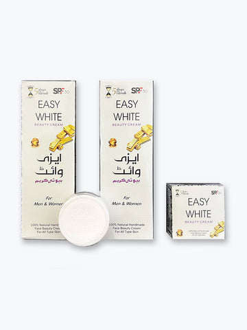 Easy White Beauty Cream | 5-Day Result, SPF 30 & 100% Natural Handmade (12 Pcs)