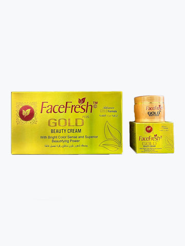 FaceFresh Gold PLUS Beauty Cream: Advanced Gold Formula for Superior Radiance (12 Pcs)