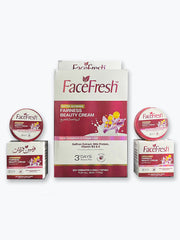 Face Fresh Extra Glowing Fairness Beauty Cream | Saffron, Milk Protein & Vitamins (12 Pcs)