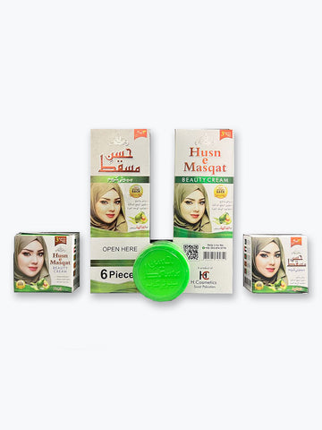 Husn e Masqat Beauty Cream | 3-Day Result with Avocado Extract (12 Pcs)